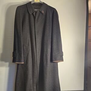 SCHNEIDERS SALZBURG MICHAEL OLIVER GREEN OVERCOAT MEN SEE MEASUREMENTS